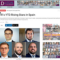 TTR's YTD Rising Stars in Spain